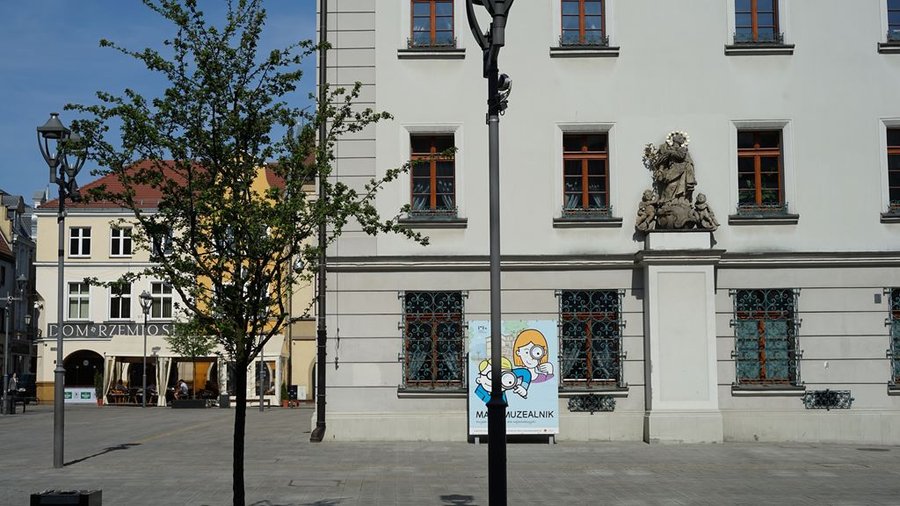 Podcienia przy rynku w Gliwicach