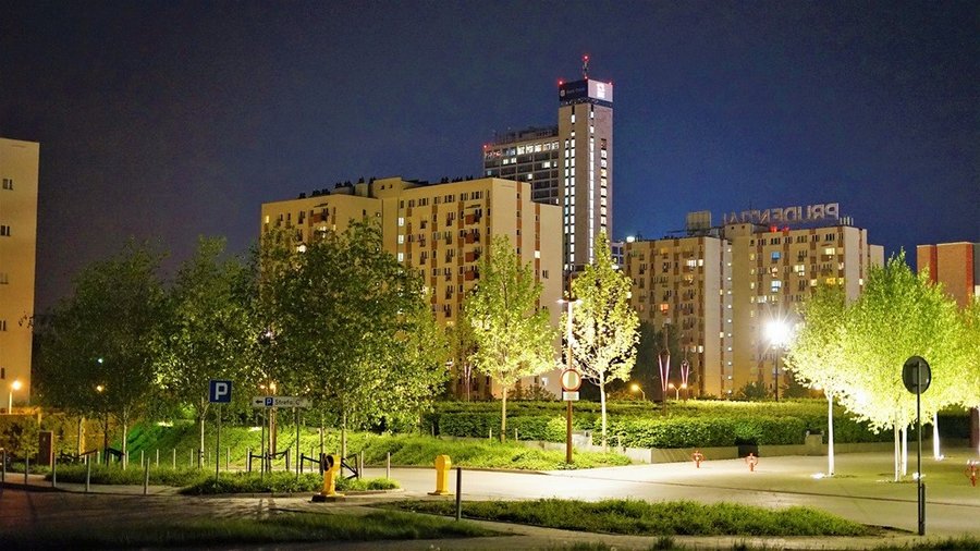 Altus Katowice od strony Muzeum Śląskiego