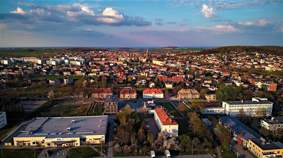 Zabudowa i tereny zielone Radzionkowa