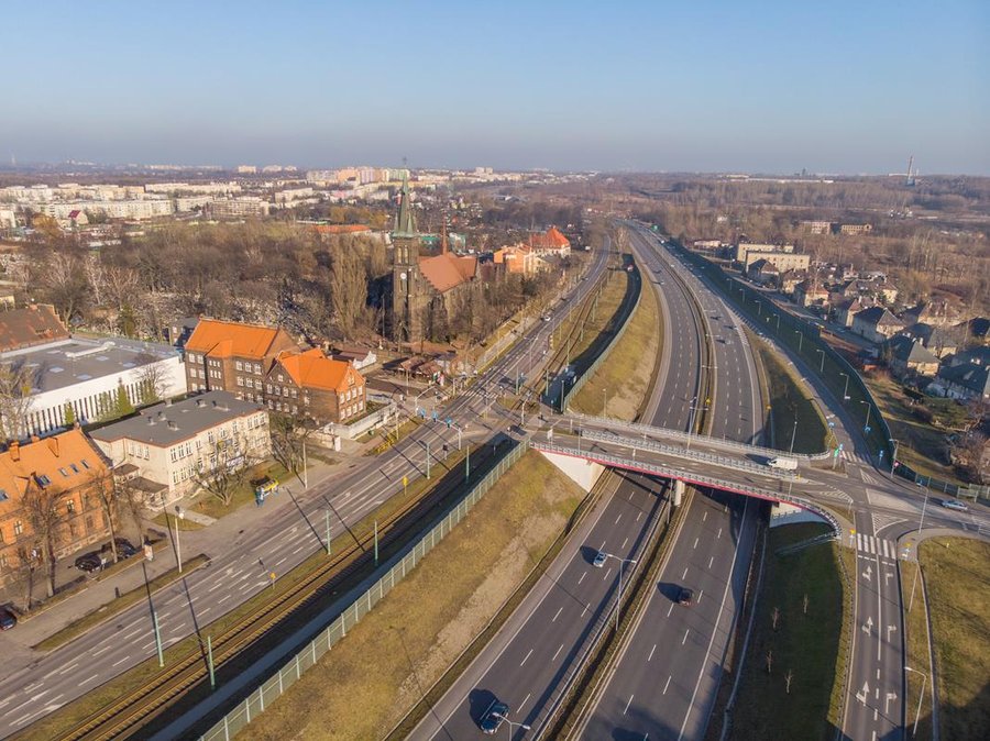 Zabytkowy obiekt przemysłowy w Zabrzu